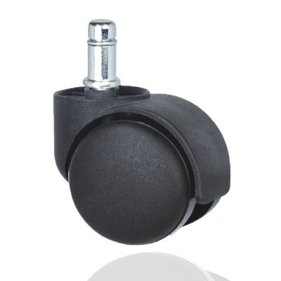 50ميلي متر سياه بالاي تخته ، نايلون دو صداي مبلمان Universal Castor Wheels