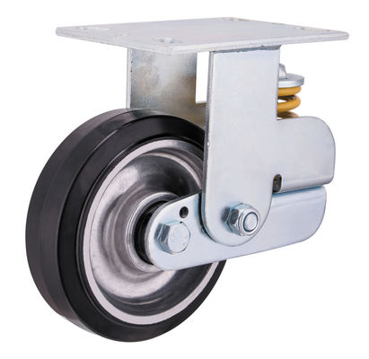 چرخ های ریستوری که از هسته آلومینیوم و لاستیک پرتاب شده اند 150mm 200mm