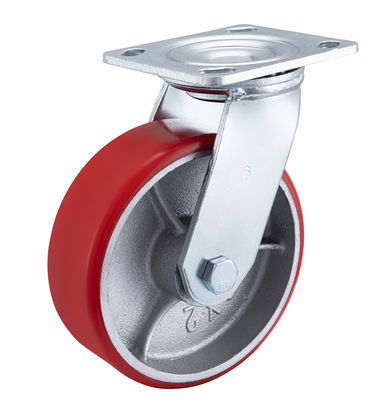 50mm کار سنگین رول ها مقاومت به ضربه آهن ریخته چرخ رول صنعتی