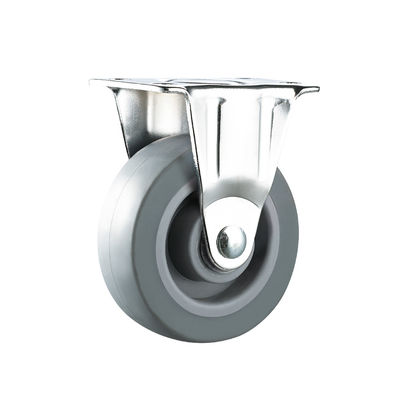 چرخ های مبلمان TPR 50mm 75mm چرخ های لاستیکی ترموپلاستیک سبک