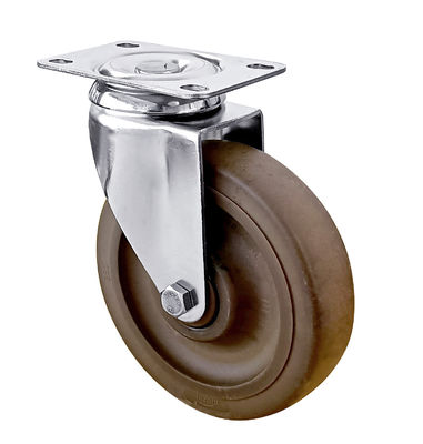 چرخ های ریتور فولاد ضد زنگ 304 125mm چرخ های ریتور نایلون با دمای بالا