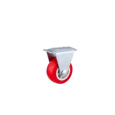 چرخ های قرمز 25mm -75mm صندلی اداری جهانی چرخ های قرمز